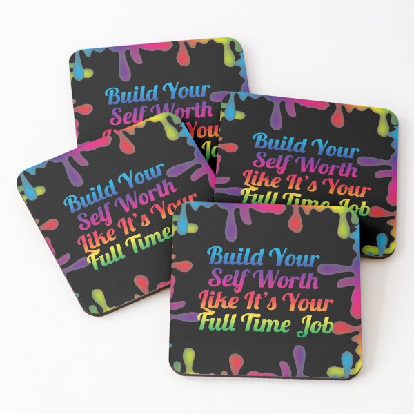 Item preview, Build Your Self Worth Like It’s Your Full Time Job designed and sold by Mental-Progress.