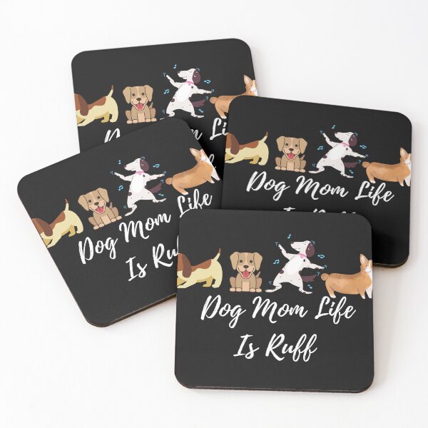Item preview,  Gift dog mum ruff | dog mom life is ruff| designed and sold by mauryaart563.