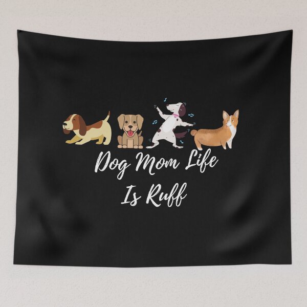 Item preview,  Gift dog mum ruff | dog mom life is ruff| designed and sold by mauryaart563.