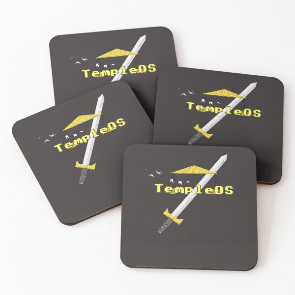 Item preview, TempleOS Logo Pure Essential T-Shirt designed and sold by WaldemarGendel.