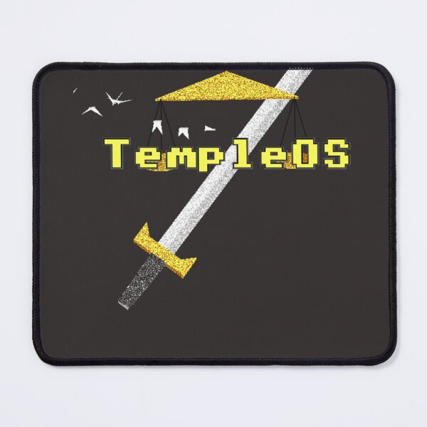 Item preview, TempleOS Logo Pure Essential T-Shirt designed and sold by WaldemarGendel.
