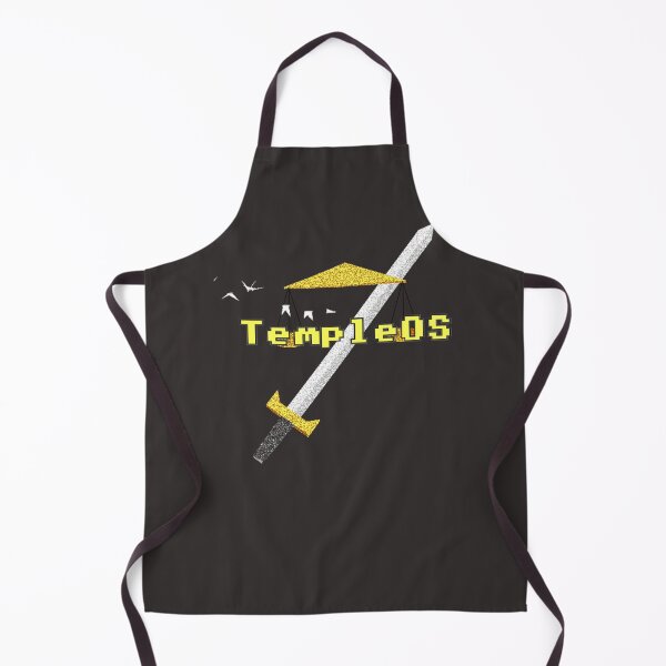Item preview, TempleOS Logo Pure Essential T-Shirt designed and sold by WaldemarGendel.