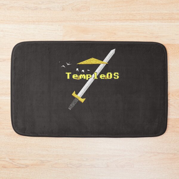 Item preview, TempleOS Logo Pure Essential T-Shirt designed and sold by WaldemarGendel.