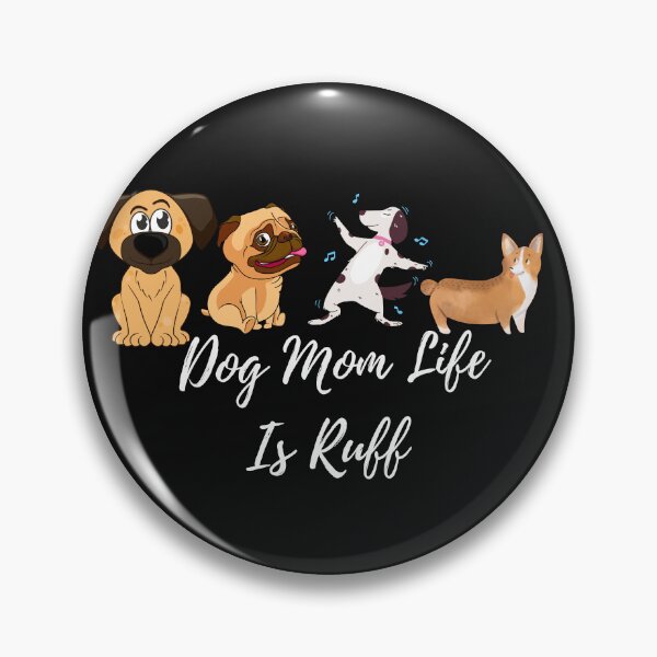 Item preview, Gift dog mum ruff | dog mom life is ruff| designed and sold by mauryaart563.