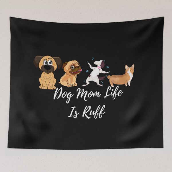 Item preview, Gift dog mum ruff | dog mom life is ruff| designed and sold by mauryaart563.