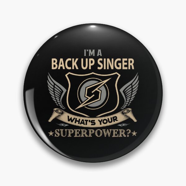 Item preview, Back Up Singer T Shirt - What Is Your Superpower Job Gift Item Tee designed and sold by nutallrosario.