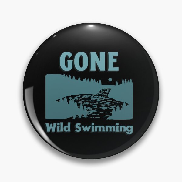 Item preview, Gone Wild Swimming - Blue - Graphic and Text - Wild Swimming Tees designed and sold by WildSwimming.