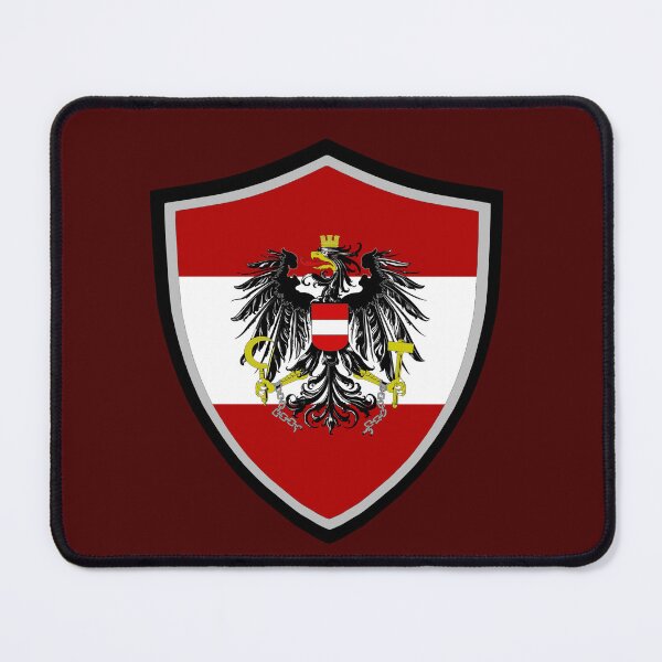 Item preview, Austrian flag-coat of arms designed and sold by P-I-R.