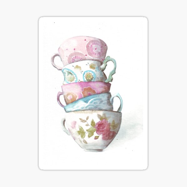 Item preview, Teacups designed and sold by HelgaMcLeod.