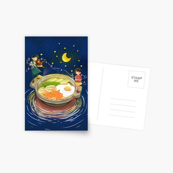 Musical Udon Postcard