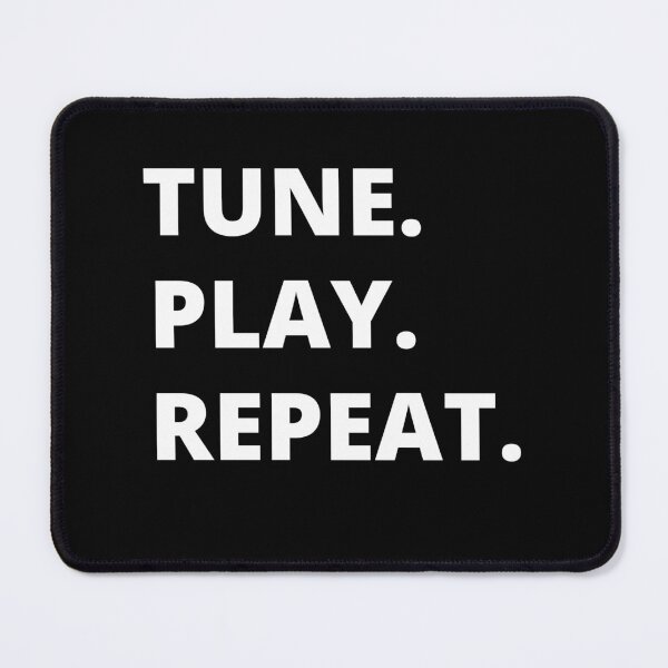 Item preview, Tune. Play. Repeat. Cute Music Quotes For Music Lovers And Music Fan designed and sold by Funwithmusic.