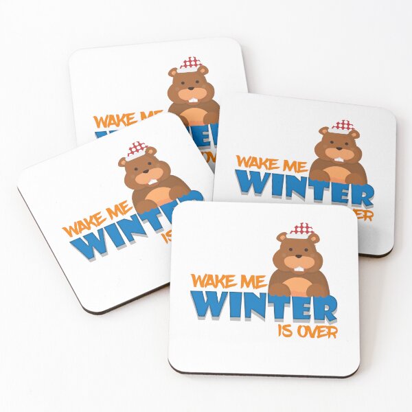 Item preview, Wake Me When Winter Is Over Groundhog,Groundhog day saying,Groundhog day quotes. designed and sold by comeonyassine21.