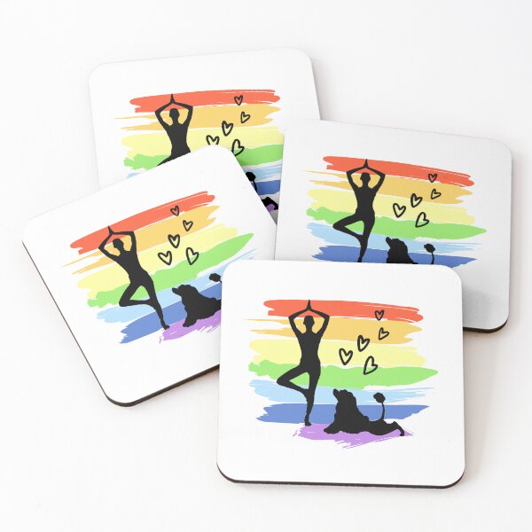 Item preview, All I Need Is Love And Yoga And A Dog designed and sold by Issa ★★★★★.