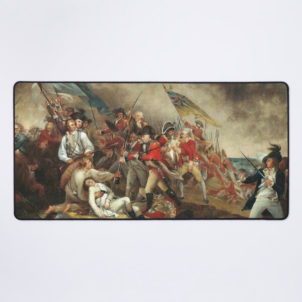 Item preview, John Trumball's The Death of General Warren at the Battle of Bunker Hill on 17 June 1775 designed and sold by mosfunky.