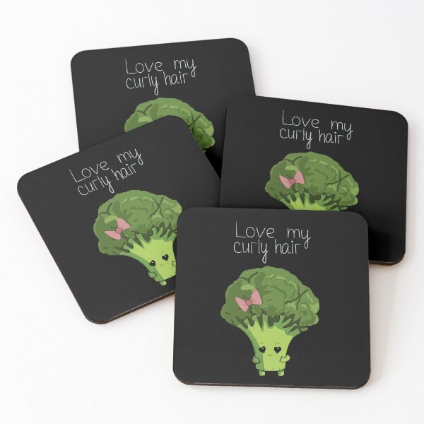 Item preview, Love My Curly Hair Cute Design designed and sold by BigFatMistake.