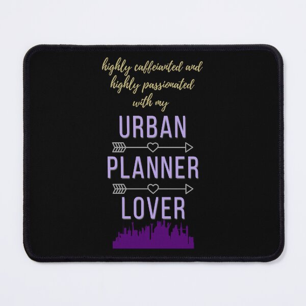 Item preview, Highly caffeinated and highly passionated with my urban planner lover, valentines day gift designed and sold by kerimbayram.
