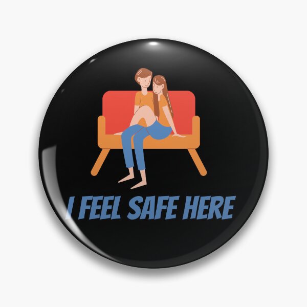 Item preview, I feel safe here -valentine's day, couples designed and sold by FLIRTAASAN.