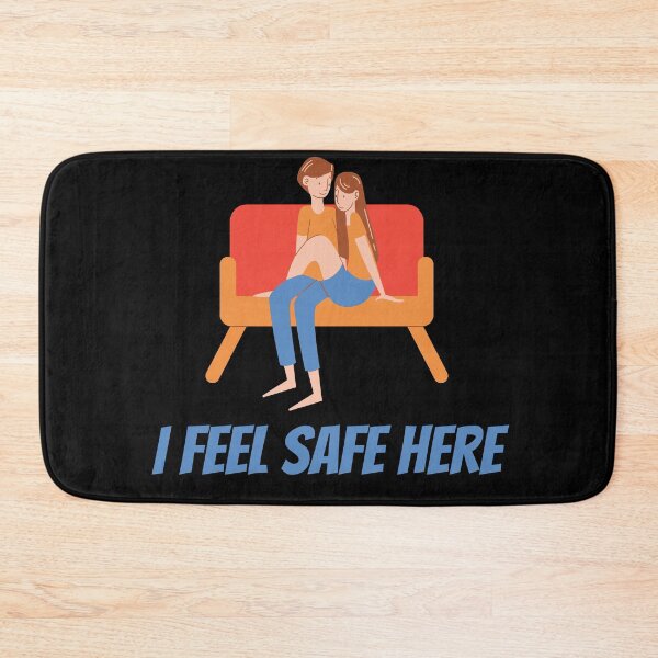 Item preview, I feel safe here -valentine's day, couples designed and sold by FLIRTAASAN.