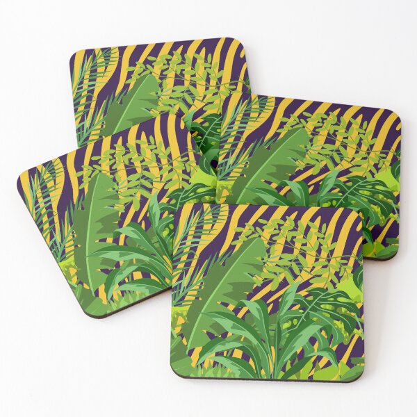 Item preview, Year of the Tiger Patterned Illuminating Yellow - Jungle designed and sold by LudicrousFeed.