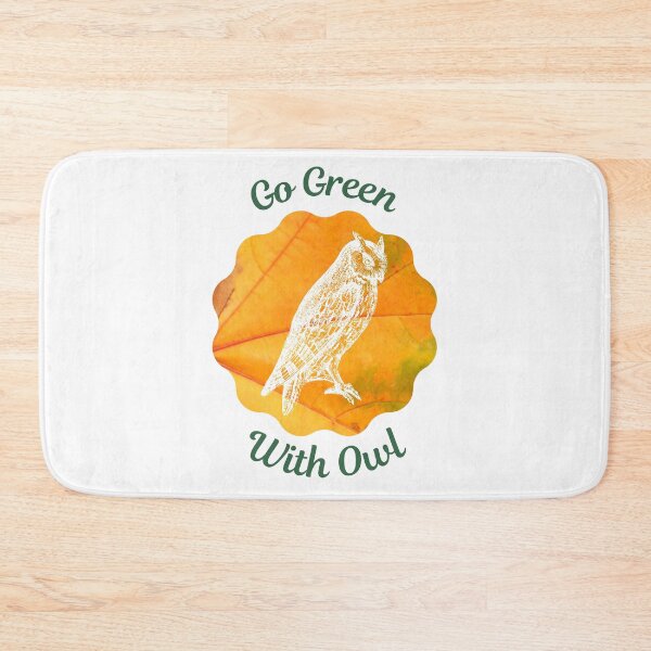 Item preview, Go Green With Owl designed and sold by kucingmaikan.