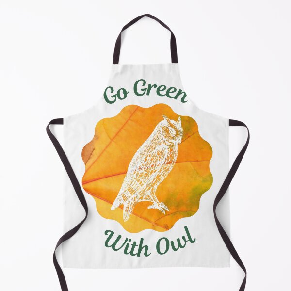 Item preview, Go Green With Owl designed and sold by kucingmaikan.