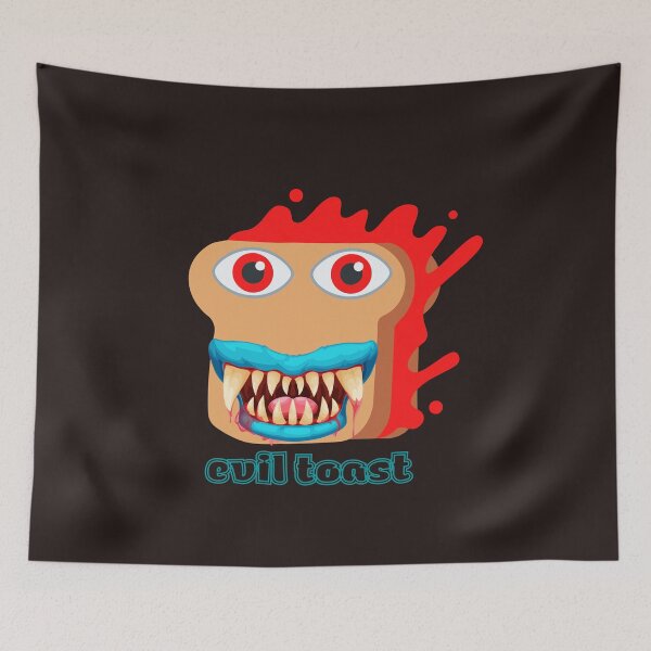 Item preview, evil toast designed and sold by Happy-Child.