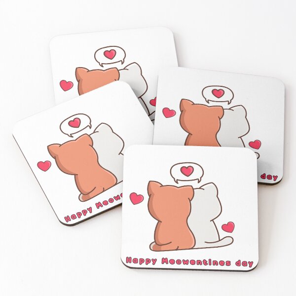 Item preview, Happy Meowentines Day designed and sold by Badreasfoury.
