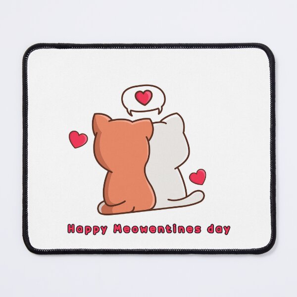 Item preview, Happy Meowentines Day designed and sold by Badreasfoury.
