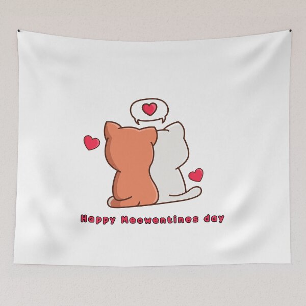 Item preview, Happy Meowentines Day designed and sold by Badreasfoury.