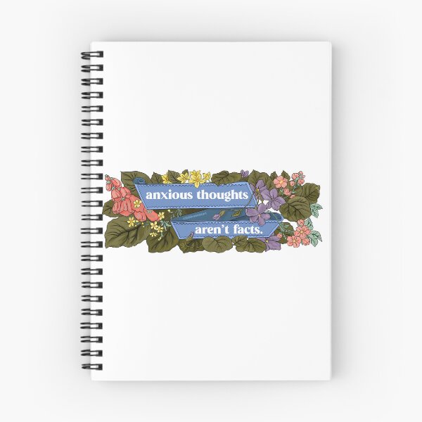 Item preview, Anxious Thoughts Aren't Facts designed and sold by fabfeminist.