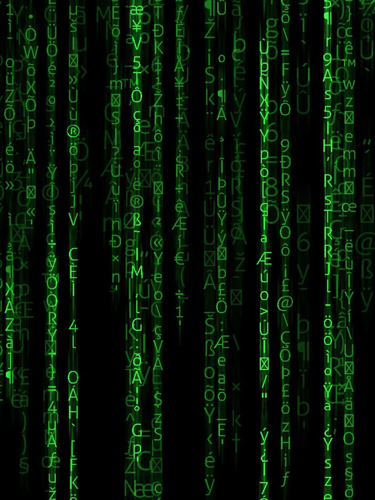 Thumbnail 5 of 5, iPhone Case, Matrix code designed and sold by Pegasus00.