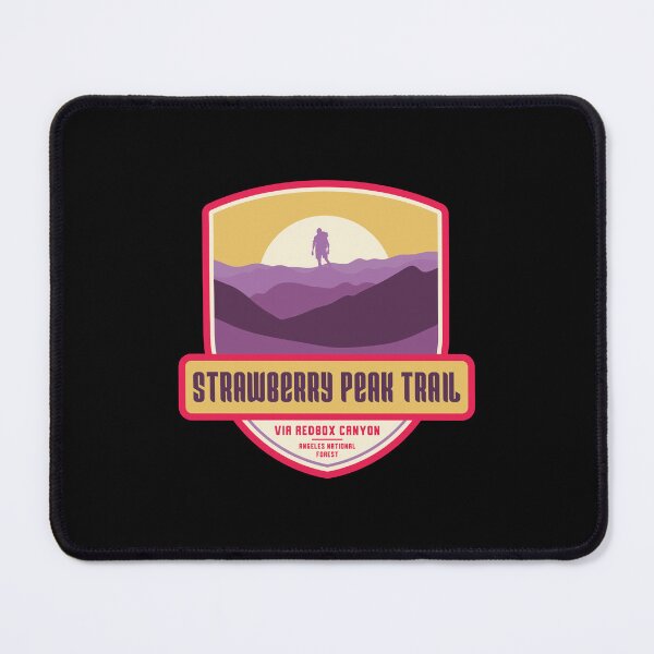 Item preview, Strawberry Peak Trail via Redbox Canyon - Angeles National Forest designed and sold by Moritz Schwäble.