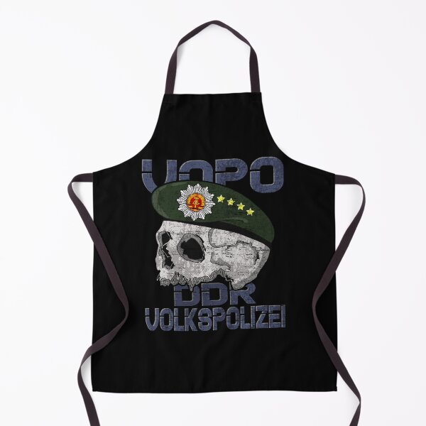 Item preview, DDR Volkspolizei VoPo Emblem Schädel Beret #1755 designed and sold by Rare-Militia.