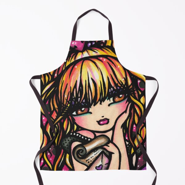 Item preview, Letters of Love Mermaid Valentines Day Fantasy Art designed and sold by hannahlynnart.