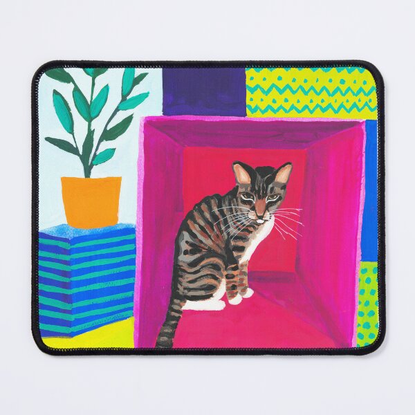 Item preview, Cat in the box designed and sold by hunkyfrog.