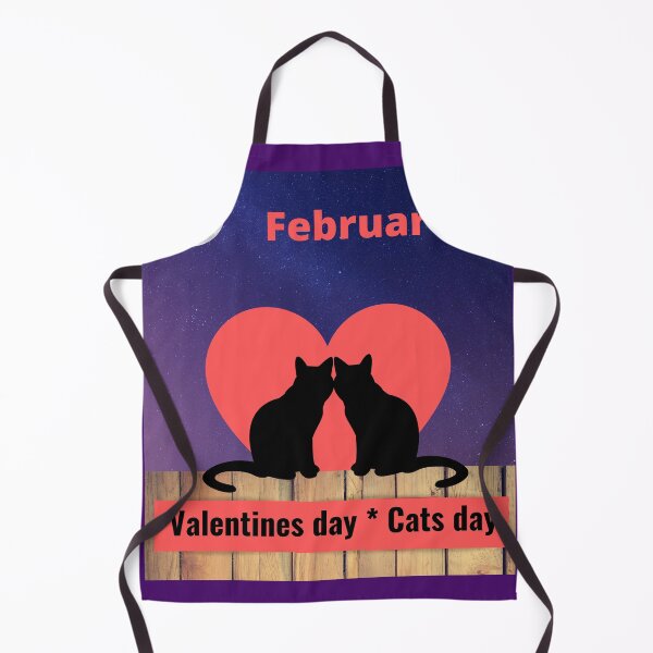Artikelvorschau, Februar Katzentag Valentinstag entworfen und verkauft von bob-design1.
