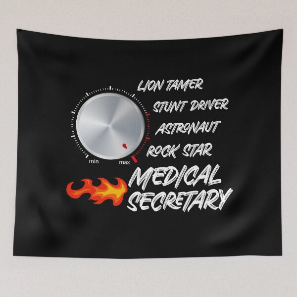 Item preview, Funny Badass Medical Secretary T-Shirt, Cool Occupation Graphic designed and sold by GO SHIRT-TEE.