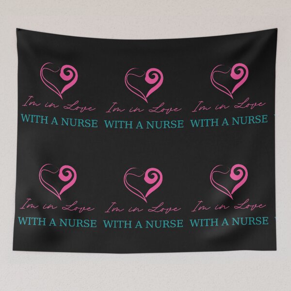 Item preview, Im in love with a nurse nurse  t shirt valentines day ,nurse sticker designed and sold by medoutfits.