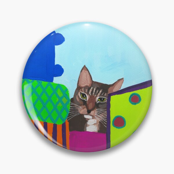 Item preview,  Cat surrounded by boxes designed and sold by hunkyfrog.