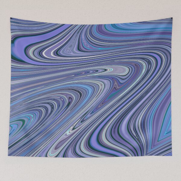 Item preview, Purple Mermaid Chrome Metallic Holographic Pattern designed and sold by PrettyPage.