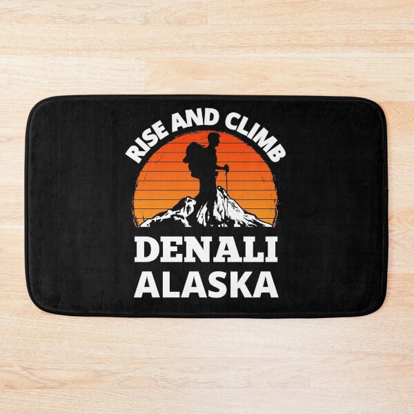 Item preview, Rise And Climb Mount Denali Alaska Vintage Mountain Climbing designed and sold by RGRamsey.