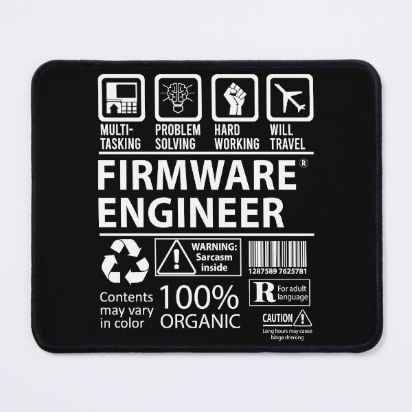 Item preview, Firmware Engineer T Shirt - MultiTasking Certified Job Gift Item Tee designed and sold by oslandefren.