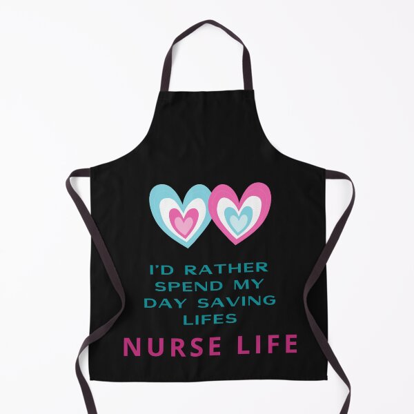 Item preview, Id rather spend my day saving lifes nurses life t shirt,Nurse t shirt designed and sold by medoutfits.