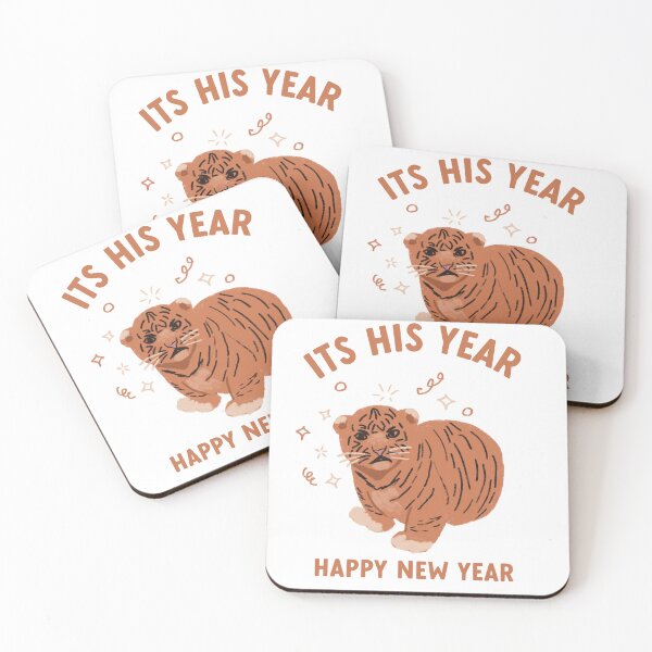Item preview, happy PEQUEÑO Y GORDO lunar new year  designed and sold by goblinbabe.