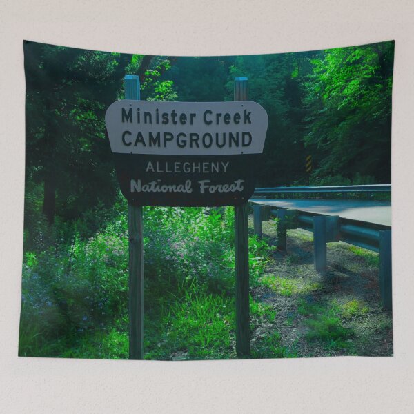 Item preview, Minister Creek Campground in Allegheny National Forest  designed and sold by jessicaleah15.