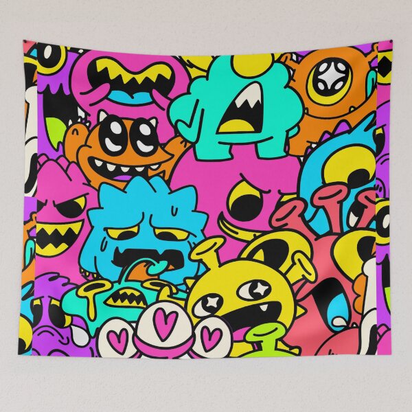 Item preview, Monster collage  designed and sold by priyankajustine.