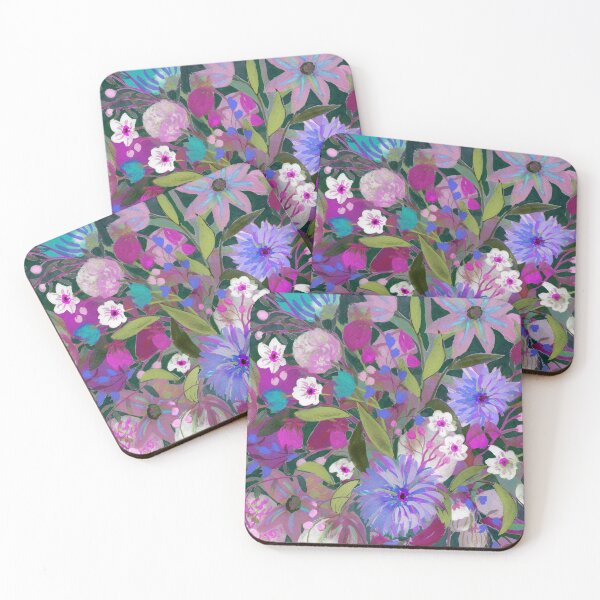 Item preview, Moonlight Glory - Pink and Purples designed and sold by Suzanne Allard Design.