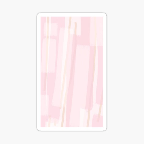 Pink Abstract Sticker