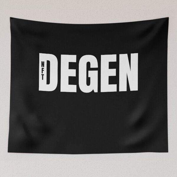 Item preview, NFT Degen - Funny NFTs Degenerate Crypto designed and sold by nft-millionaire.
