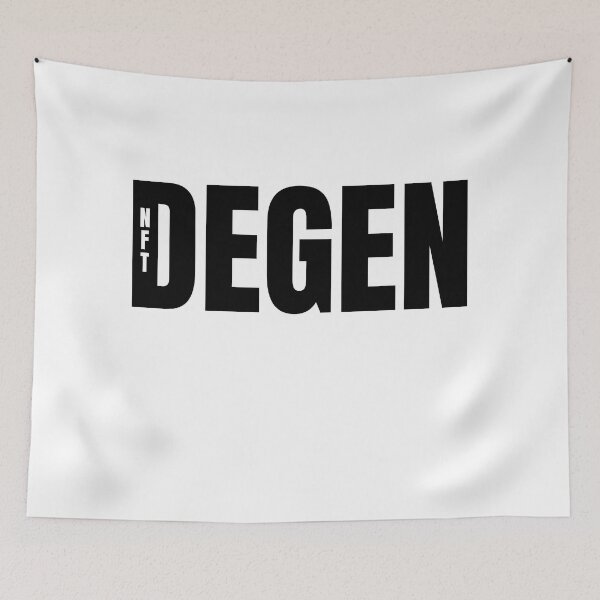 Item preview, NFT Degen - Funny NFTs Degenerate Crypto designed and sold by nft-millionaire.